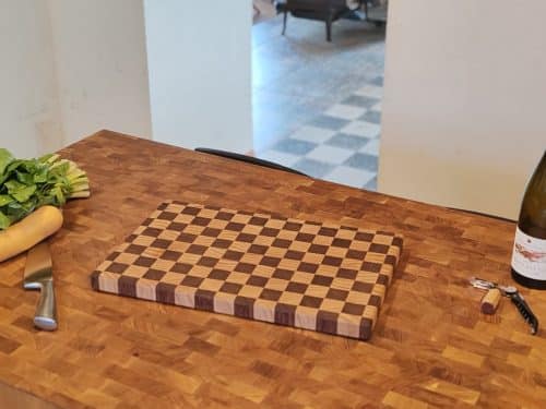 Atelier de Pierre Mobilier Billot de découpe 1